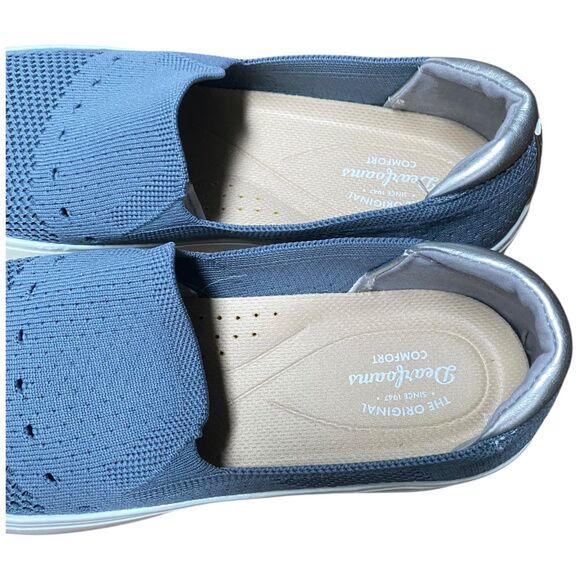 Dearfoams Sophie Slip-On comfort Sneaker Flint stone color Women's Size 8.5 - Picture 6 of 11